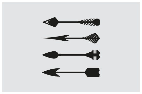 Download Arrows Hipster Ethnic Elements Vector - Hip Collection